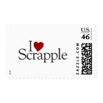 I Love Scrapple postage by worldsfair I Love Scrapple postage