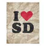 I LOVE SD posters