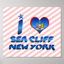I love Sea Cliff, New York Print
