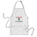 I Love Seahorses aprons by tshirtshirts I Love Seahorses aprons