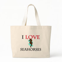 I Love Seahorses bags by tshirtshirts I Love Seahorses bags