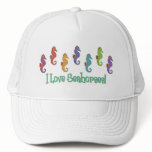 I Love Seahorses (Light Tees Only) Hats