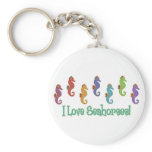 I Love Seahorses (Light Tees Only) Key Chains