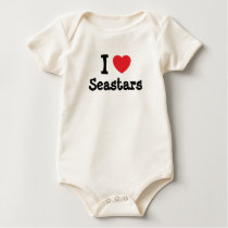 I love Seastars heart custom personalized t-shirts