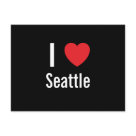 postcard - I love Seattle