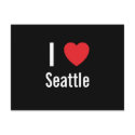I love Seattle postcards