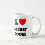 I love Secret Codes Mug