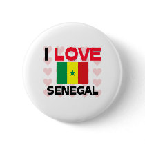 I Love Senegal buttons by tshirtshirts I Love Senegal buttons