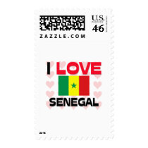 I Love Senegal postage by tshirtshirts I Love Senegal postage