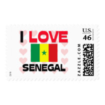 I Love Senegal postage by tshirtshirts I Love Senegal postage