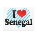 I Love Senegal Post Cards