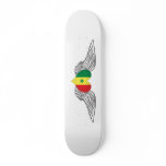 I Love Senegal -wings Skateboard