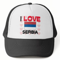 I Love Serbia hats by tshirtshirts I Love Serbia hats