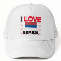 I Love Serbia hats by tshirtshirts I Love Serbia hats