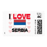 I Love Serbia postage