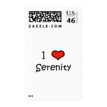 I Love Serenity Postage