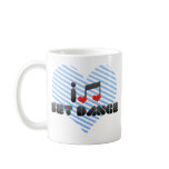 I Love Set Dance Coffee Mugs