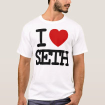 I love Seth t-shirts
