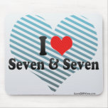 I Love Seven &amp; Seven Mousepads