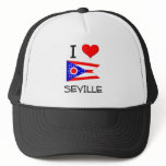 I Love Seville Ohio Mesh Hat