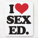 I Love Sex Education (Ed.) mousepads
