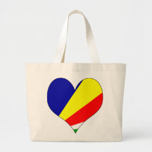 I Love Seychelles Canvas Bag