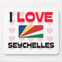 I Love Seychelles mousepads by tshirtshirts I Love Seychelles mousepads