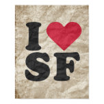 I LOVE SF posters