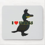 I Love Shags Mousepad