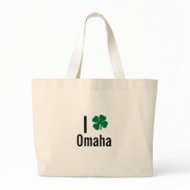I love (shamrock) Omaha St Patricks Day bags by funnycustomtshirts I love (shamrock) Omaha St Patricks Day bags