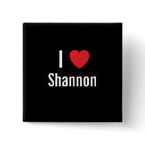 I love Shannon buttons