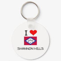 I Love SHANNON HILLS Arkansas keychains