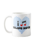 I Love Shape Note Coffee Mug