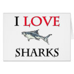 I Love Sharks cards