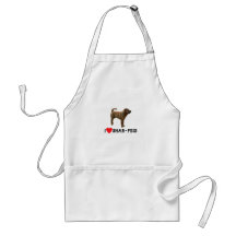 I Love Sharpeis Apron