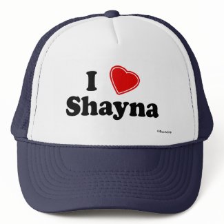 I Love Shayna Mesh Hats