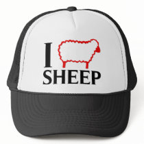 I Love Sheep Hats