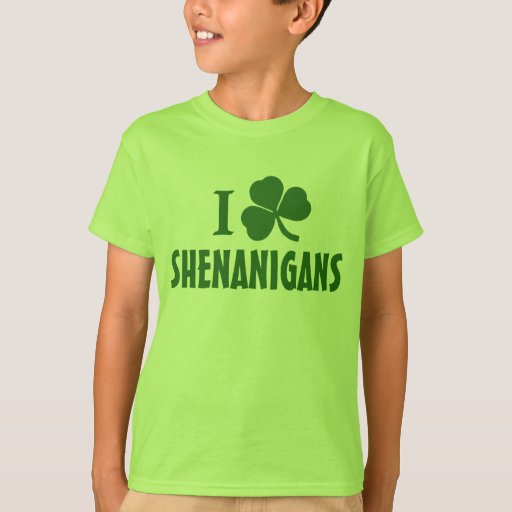 i like shenanigans t shirt