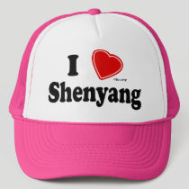 I Love Shenyang hats