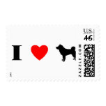 I Love Shiba Inus postage