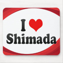 I Love Shimada, Japan. Aisuru Shimada, Japan Mouse Pads