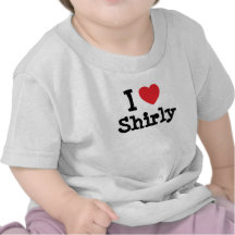 I love Shirly heart T-Shirt