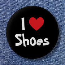 I Love Shoes buttons by annaleeblysse I Love Shoes buttons