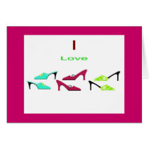 I love Shoes cards by dixiegirl08 I love Shoes cards