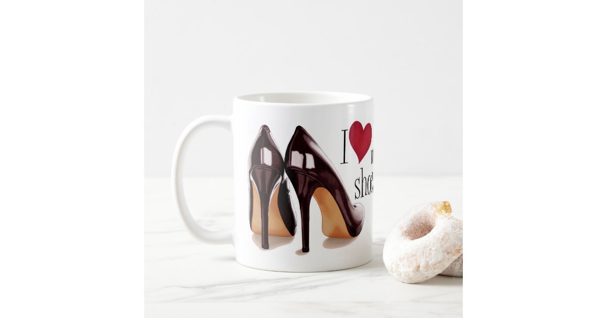 I love shoes coffee mug Zazzle