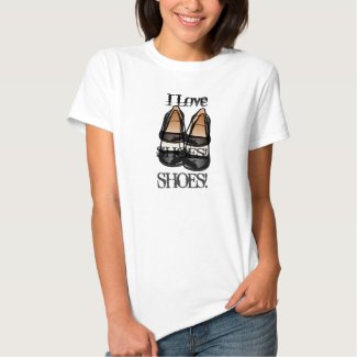 I Love Shoes Shirts