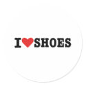 I love shoes stickers