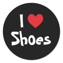 I Love Shoes stickers