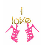 shoes, heels, pink, gold, love, steve, madden,