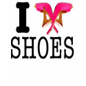 I love shoes t-shirts by giochbr I love shoes t-shirts